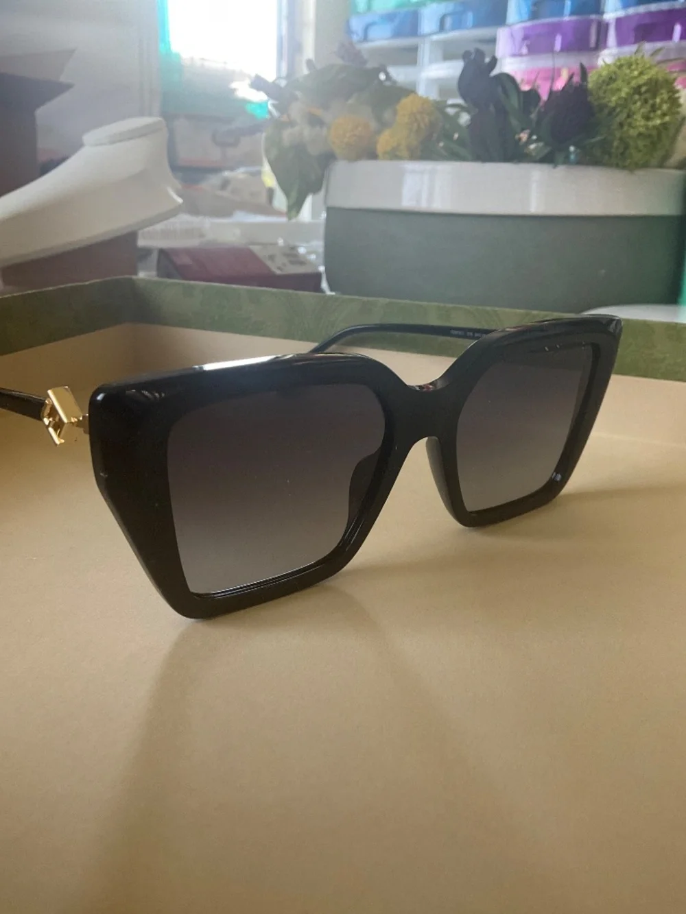 FF Diamonds Black Squared Sunglasses Regular price